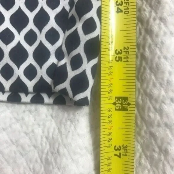 H&M basic cropped patterned pants - Picture 7 of 7